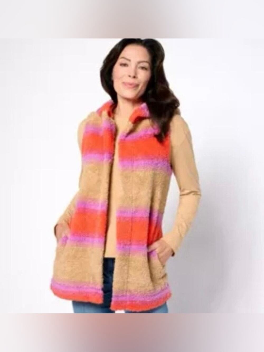 Kookaburra by Ugg Cozy Sherpa vest. Medium